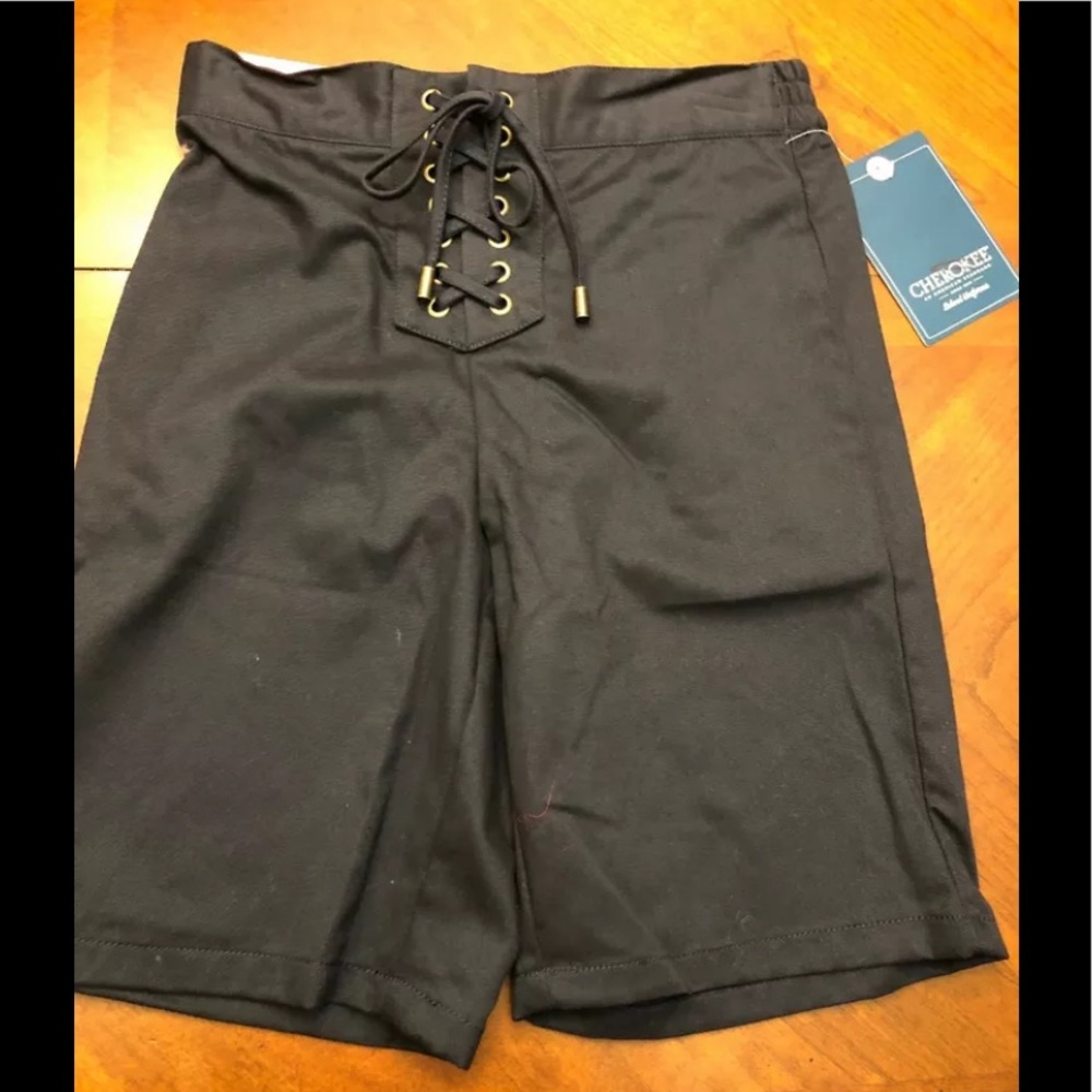 Cherokee navy school uniform shorts size8